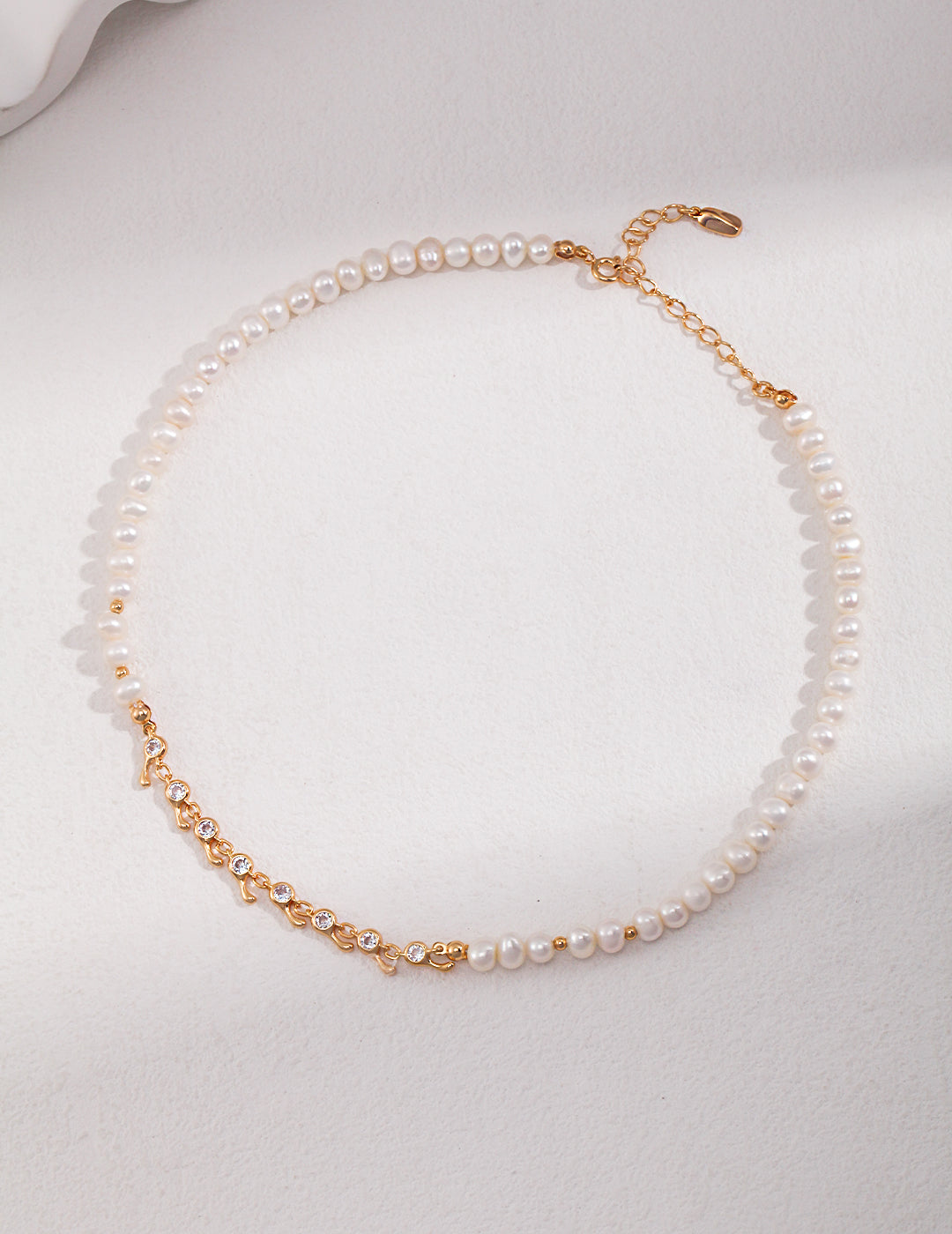 S925 Silver Nature Pearl Necklace