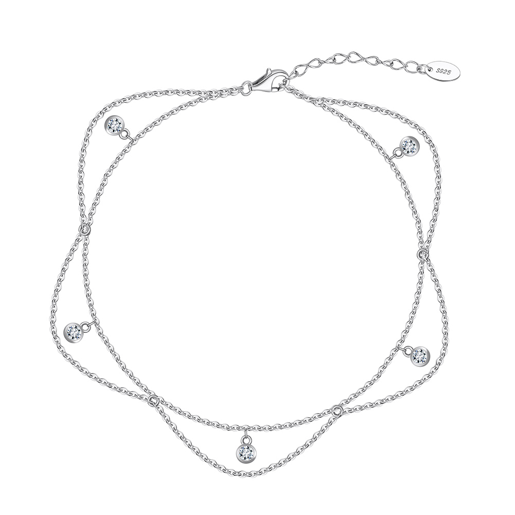 925 Sterling Silver Anklet