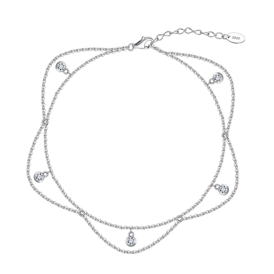 925 Sterling Silver Anklet