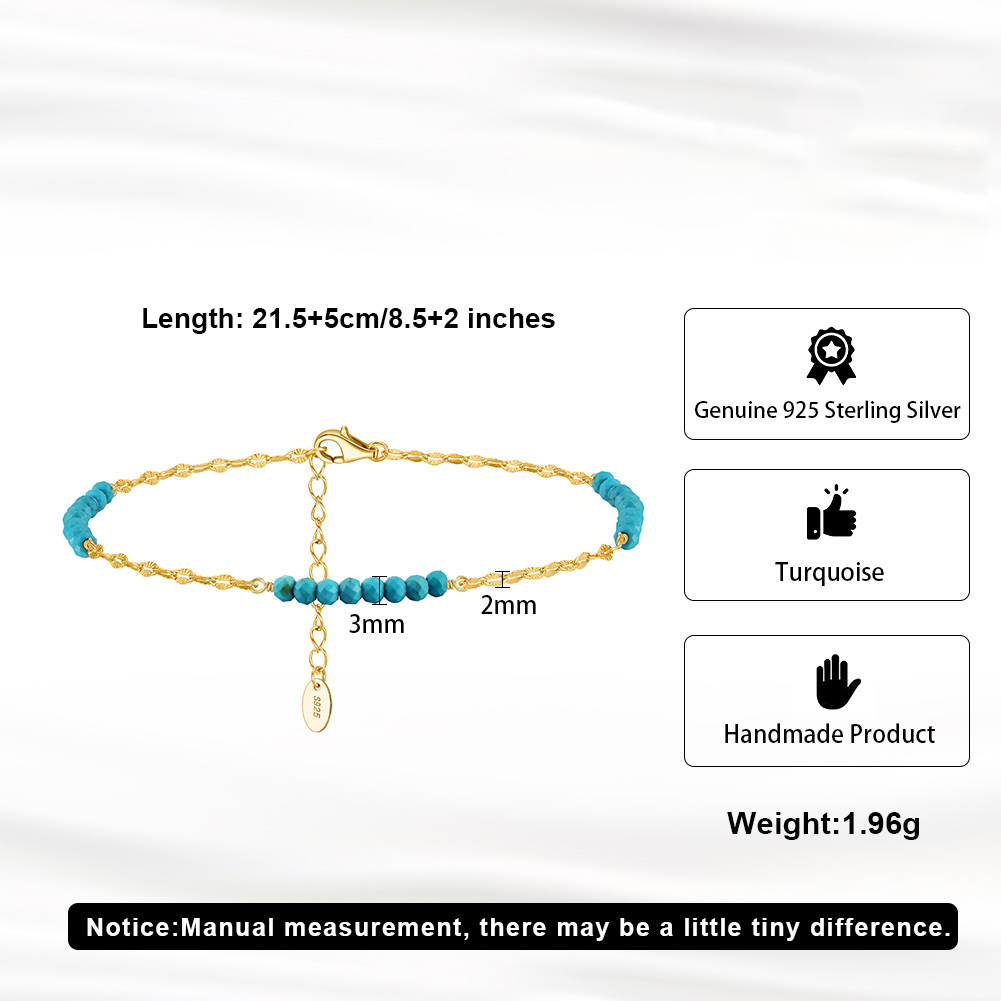 925 Sterling Silver Anklet