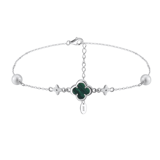 925 Sterling Silver Shell Anklet
