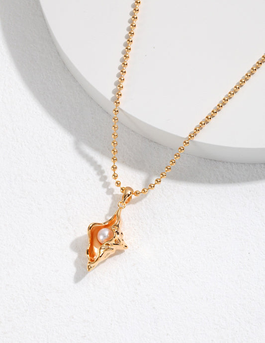 S925 Silver Nature Pearl Necklace